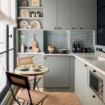 A Parisian designer's ingenious scheme for a tiny apartment